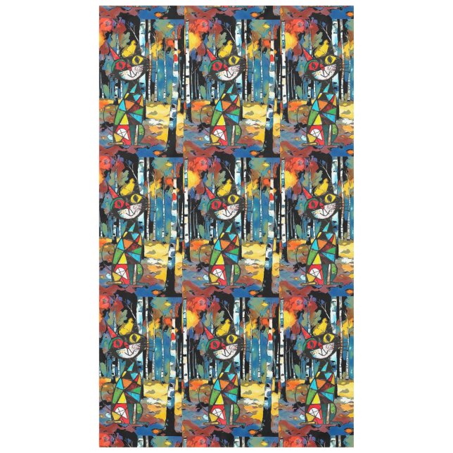 Ein Abstrakter Kinda-Tag Tischdecke (Vorderseite)