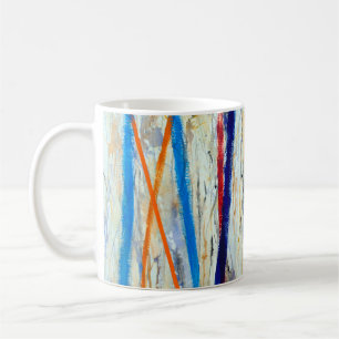 ein abstraktes Bild Kaffeetasse
