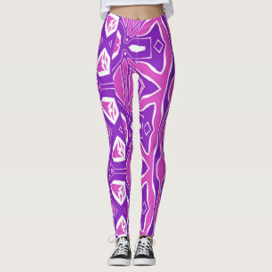 Ein abstraktes Stoffmuster "Ratti_Creative_Arts" Leggings