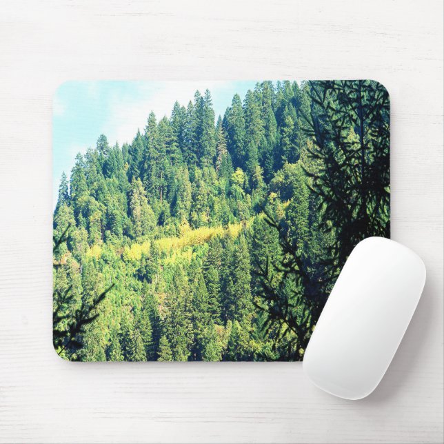 Ein Adler in den Bäumen... Mousepad (Mit Mouse)
