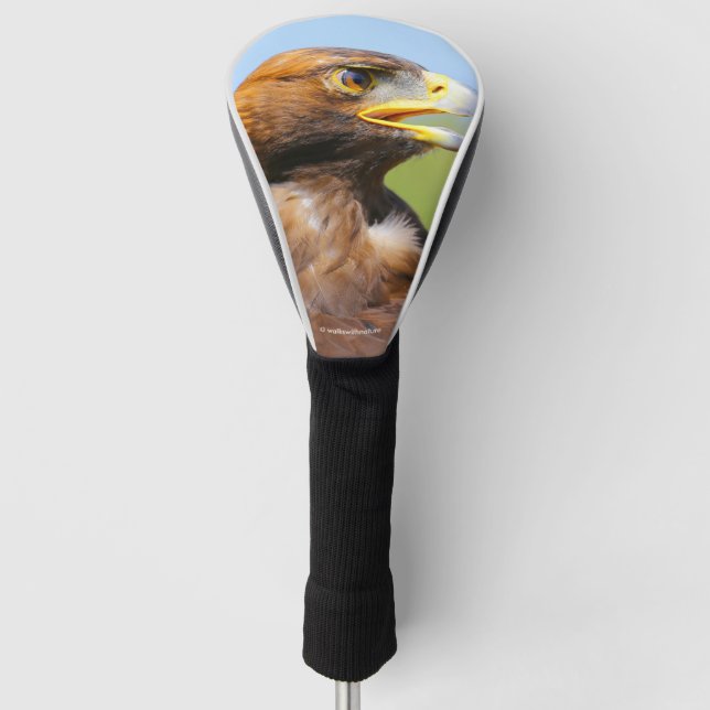 Ein Adler ist mit diesem Treiber garantiert Golf Headcover (Vorderseite)