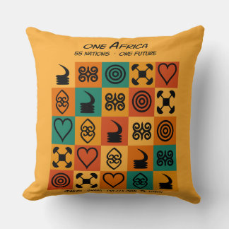Ein Afrika – Adinkra – Ghana - Kissen