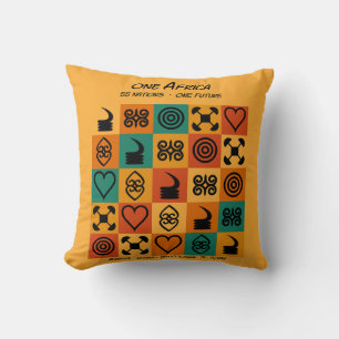 Ein Afrika – Adinkra – Ghana - Kissen