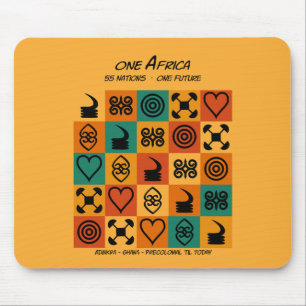 Ein Afrika – Adinkra – Ghana - Mousepad
