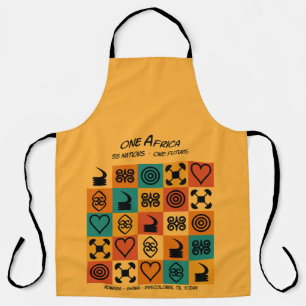 Ein Afrika – Adinkra – Ghana - Schürze