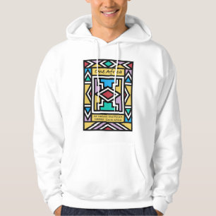 Ein Afrika – Ndebele – Südafrika & Simbabwe - Hoodie
