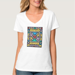 Ein Afrika – Ndebele – Südafrika & Simbabwe -  T-Shirt