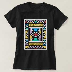 Ein Afrika – Ndebele – Südafrika & Simbabwe - T-Shirt