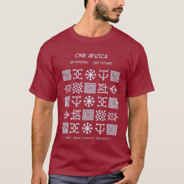 Ein Afrika – Nsibidi – Nigeria & Kamerun -  T-Shirt