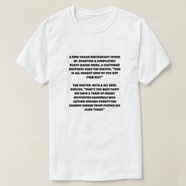 Ein AI-Witz über Vegane B12 T-Shirt