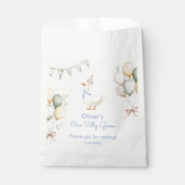 Ein Alberner Gänsejunge 1. Geburtstag Geschenktütchen