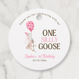 Ein Albernes Gänse Geburtstag, Mädchen 1. Geburtst Geschenkanhänger