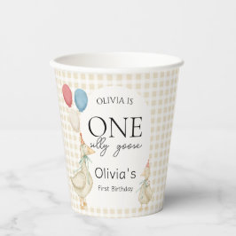 Ein Albernes Gänse Geburtstag Pappbecher