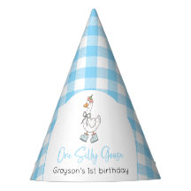 Ein Albernes Gänseblauer 1. Geburtstag
