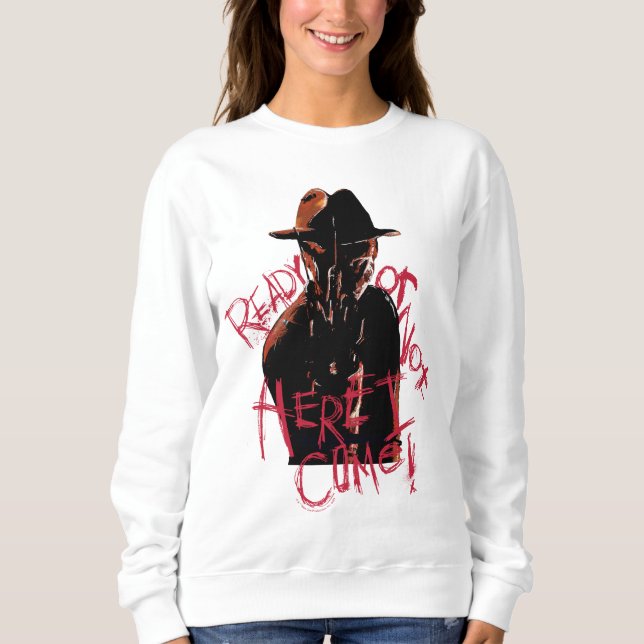 Ein Albtraum an der Elm Street | Bereit oder nicht Sweatshirt (Vorderseite)
