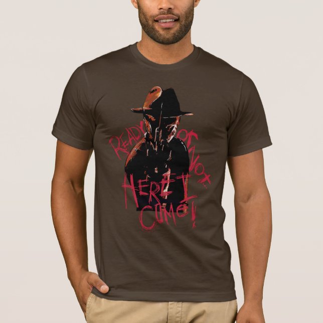 Ein Albtraum an der Elm Street | Bereit oder nicht T-Shirt (Vorderseite)