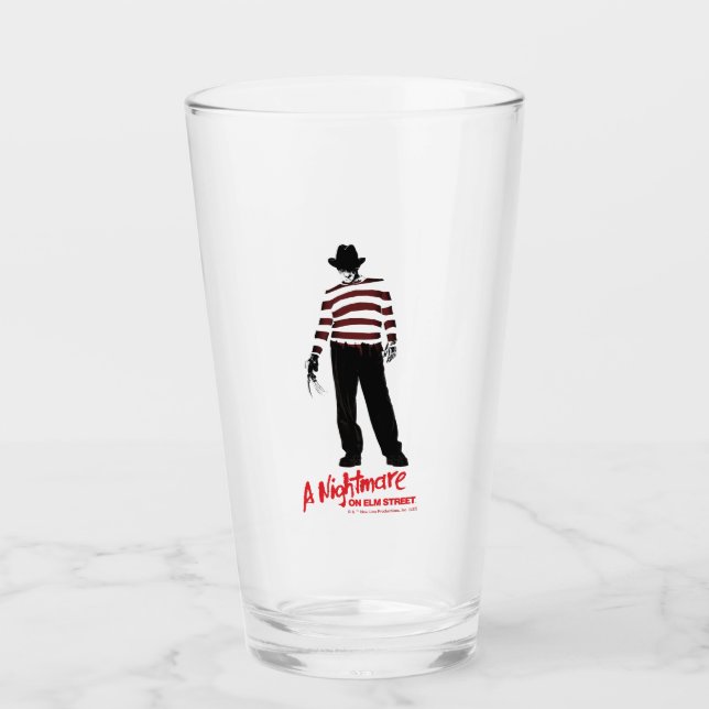 Ein Albtraum an der Elm Street | Freddy Krueger Glas (Vorderseite)