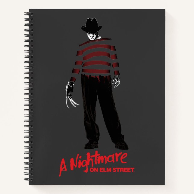 Ein Albtraum an der Elm Street | Freddy Krueger Notizbuch (Vorderseite)