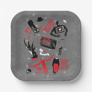 Ein Albtraum an der Elm Street   Freddy Krueger Ta Pappteller