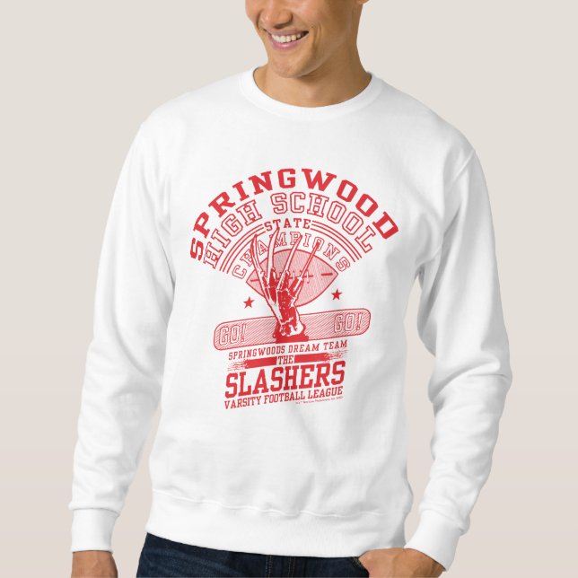 Ein Albtraum an der Elm Street | Springwood High Sweatshirt (Vorderseite)