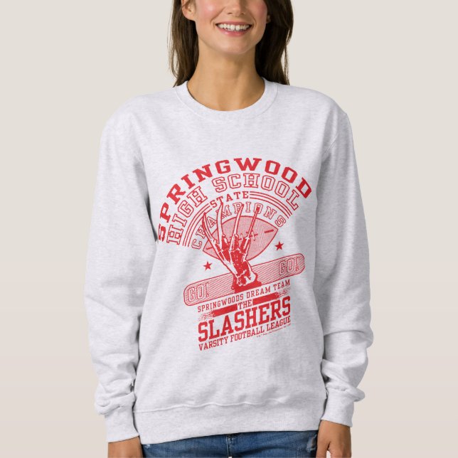 Ein Albtraum an der Elm Street | Springwood High Sweatshirt (Vorderseite)