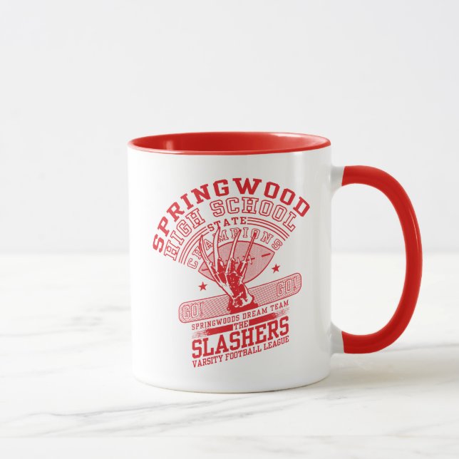 Ein Albtraum an der Elm Street | Springwood High Tasse (Rechts)