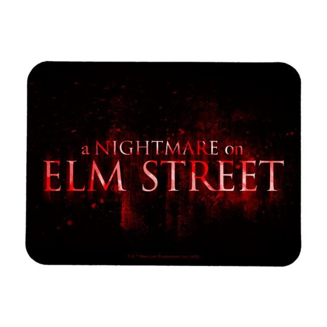 Ein Albtraum an der Elm Street | Text Magnet (Horizontal)