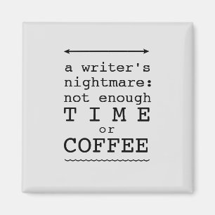 Ein Albtraum für einen Schriftsteller  Magnet