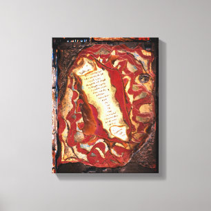 Ein Albtraum Leinwanddruck