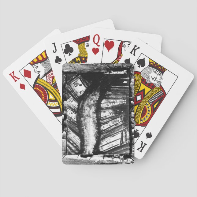 Ein Albtraum Spielkarten (Rückseite)