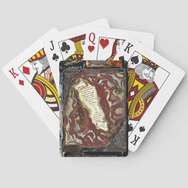 Ein Albtraum Spielkarten (Rückseite)