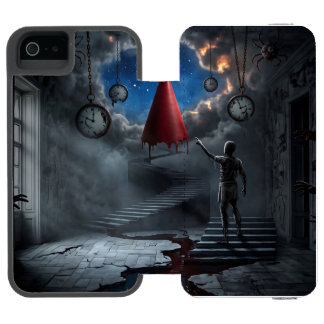 Ein Albtraum visualisiert Incipio Watson™ iPhone 5 Geldbörsen Hülle