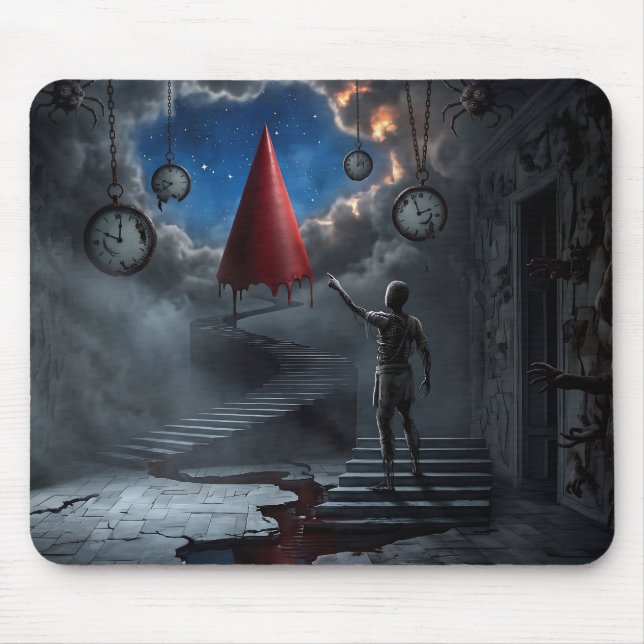 Ein Albtraum visualisiert Mousepad (Vorne)