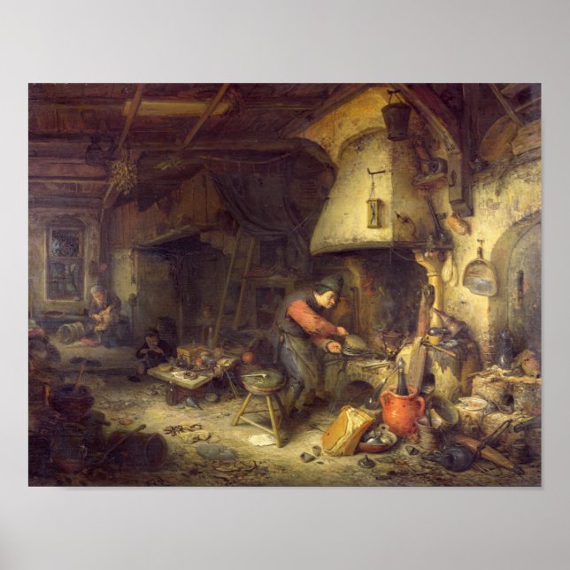 Ein Alchemist, 1611 Poster (Vorne)