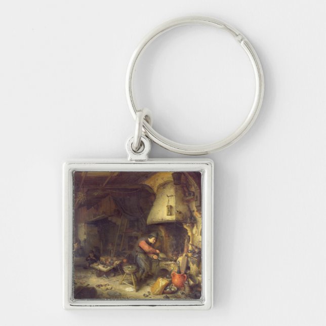 Ein Alchemist, 1611 Schlüsselanhänger (Vorne)
