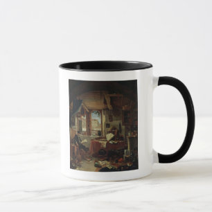 Ein Alchemist in seinem Labor Tasse