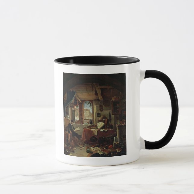Ein Alchemist in seinem Labor Tasse (Rechts)