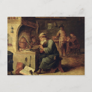 Ein Alchemist Postkarte