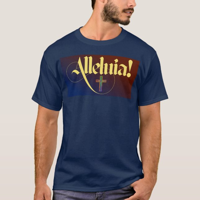 Ein Alleluia-T - Shirt (Vorderseite)