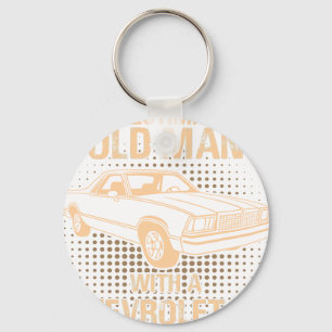 Ein alter Mann Chevrolet El Camino 1978 Schlüsselanhänger