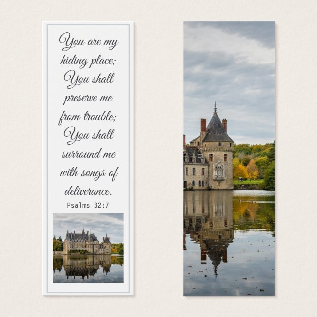 Ein alter Vintager Herbstturm Elegante Bibelverse (Vorne & Hinten)