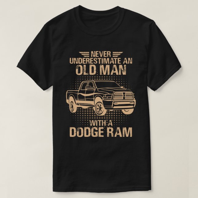Ein altes Dodge T-Shirt (Design vorne)