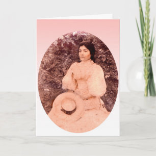 Ein altmodischer Muttertag Karte