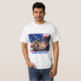 Ein amerikanischer Striper T-Shirt