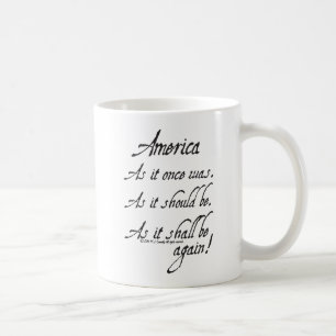 "Ein amerikanischer Toast-" Kaffee-Tasse Tasse