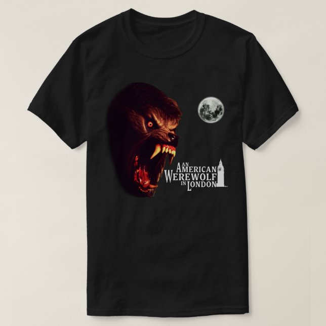 Ein amerikanischer Werwolf in London WEREWOLF 4K I T-Shirt (Design vorne)