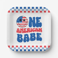 Ein amerikanisches Babe 4. Juli 1.