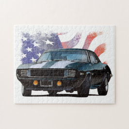 Ein amerikanisches Muskel-Auto Puzzle