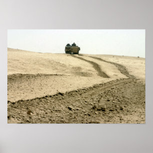 Ein Amphibienfahrzeug Poster
