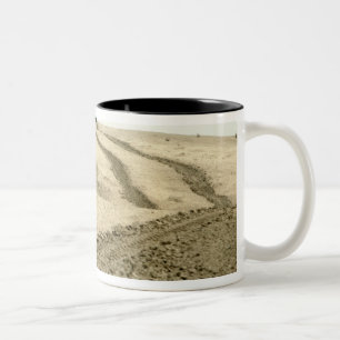 Ein Amphibienfahrzeug Zweifarbige Tasse